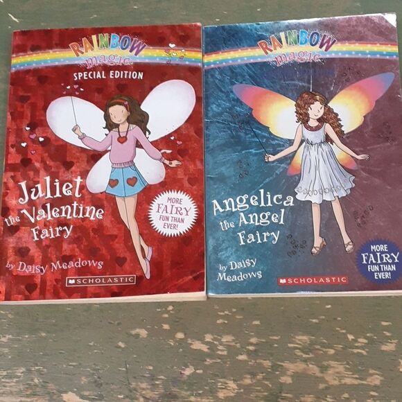 10 paperback books. Dear Dumb Diary, & Rainbow Magic. - Picture 6 of 12